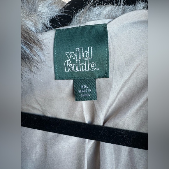 Wild Fable Faux Fur Animal Print Jacket - Picture 6 of 6